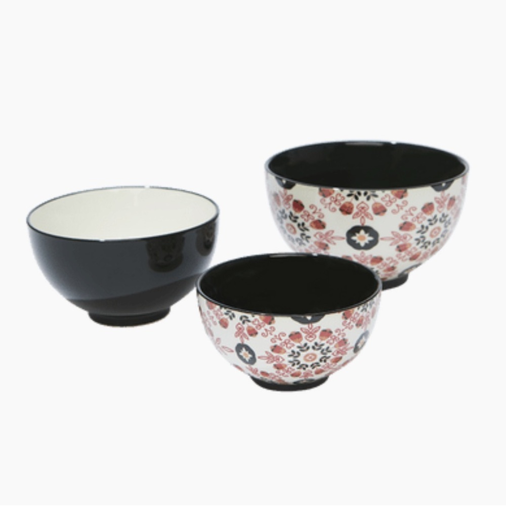 CHIC & TONIC Set of 3 Nesting Bowls